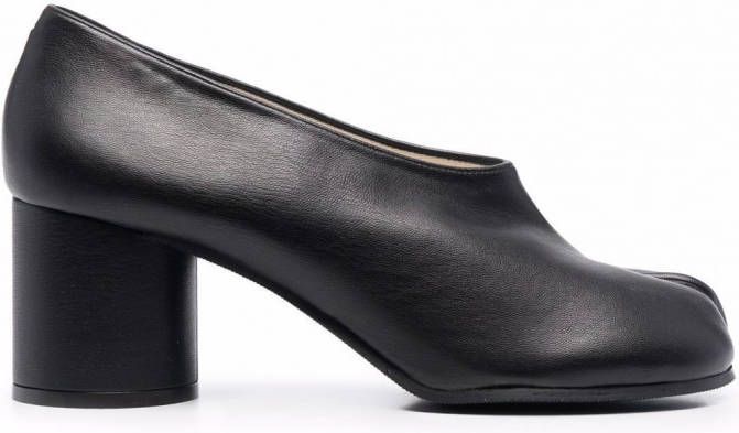 Maison Margiela Tabi decolleté Mary Jane pumps Zwart