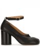 Maison Margiela Tabi 80mm Mary Jane pumps Zwart - Thumbnail 1