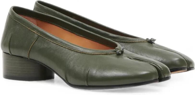 Maison Margiela Tabi ballerina H30 pumps Groen - Foto 5