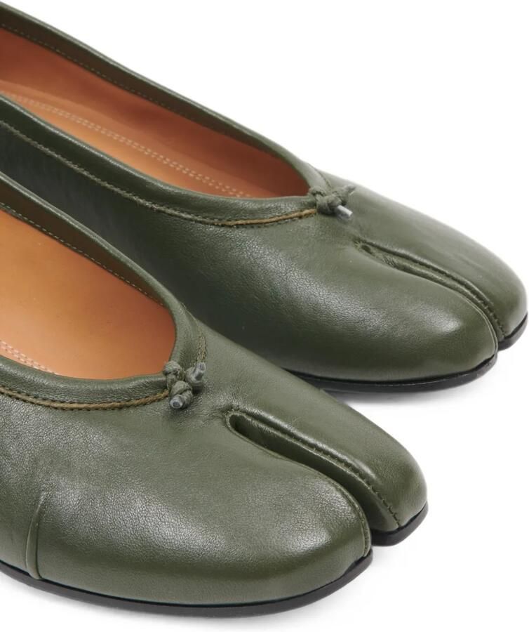 Maison Margiela Tabi ballerina H30 pumps Groen - Foto 3