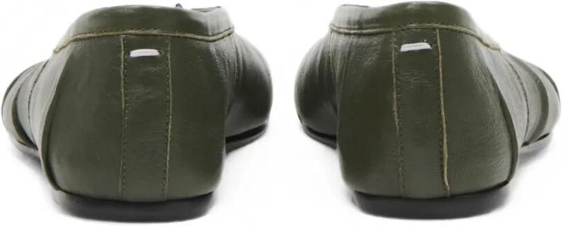 Maison Margiela Tabi ballerina's Groen - Foto 4