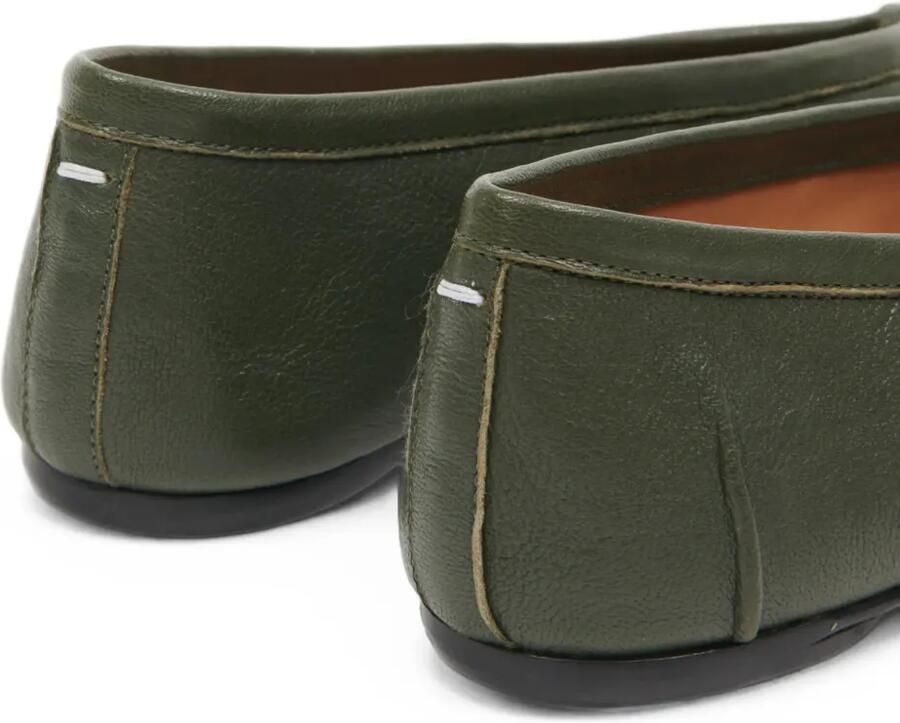 Maison Margiela Tabi ballerina's Groen - Foto 3