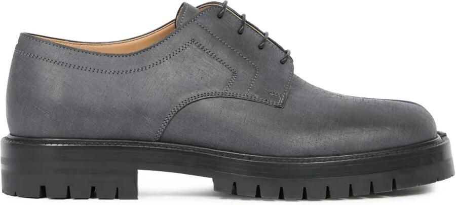Maison Margiela Tabi derby veterschoenen Grijs