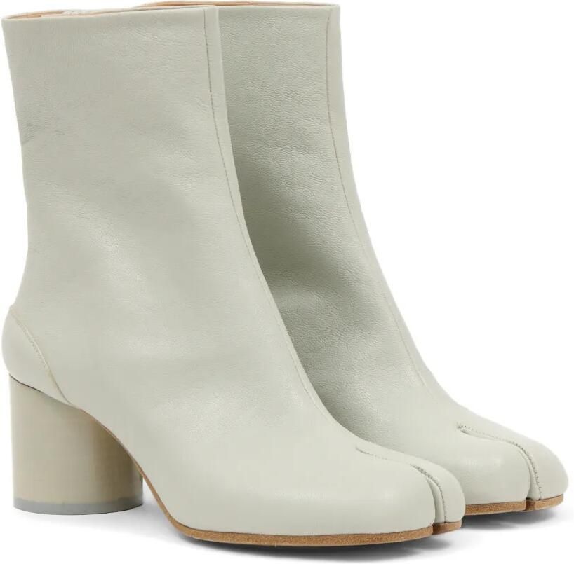 Maison Margiela Tabi enkellaarzen Beige - Foto 3