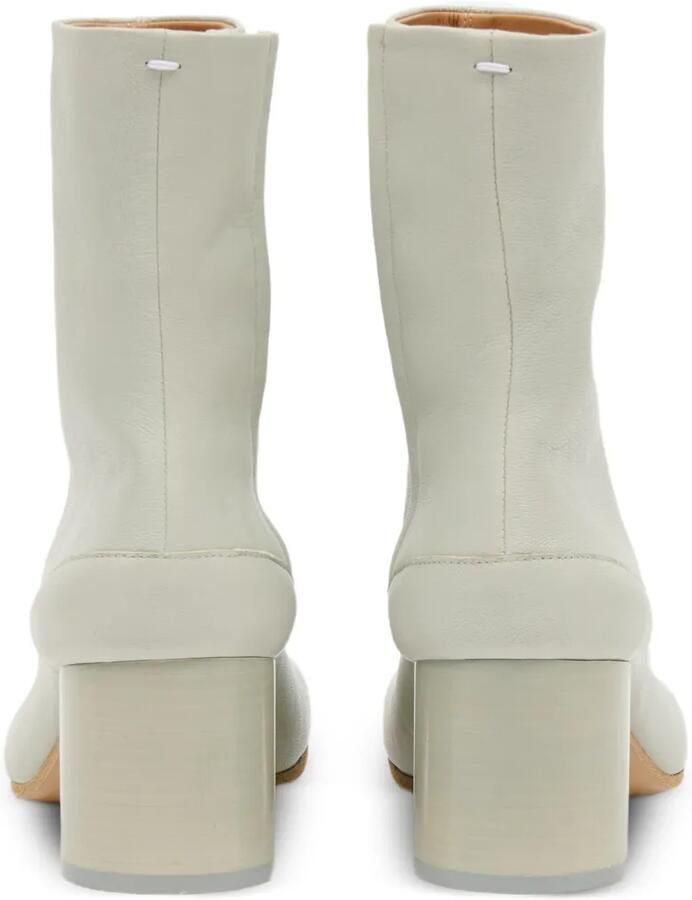 Maison Margiela Tabi enkellaarzen Beige - Foto 5