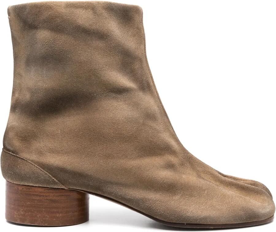 Maison Margiela Tabi enkellaarzen Bruin