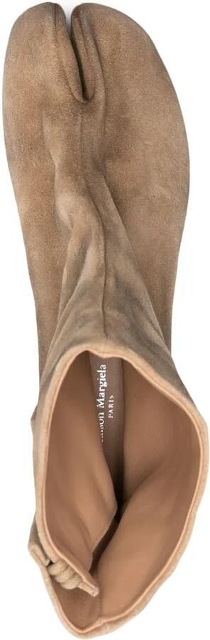 Maison Margiela Tabi enkellaarzen Bruin - Foto 4
