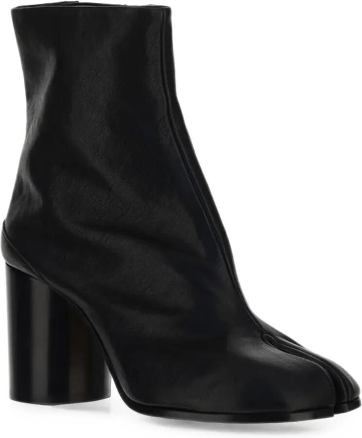 Maison Margiela Tabi enkellaarzen met hak Zwart - Foto 2
