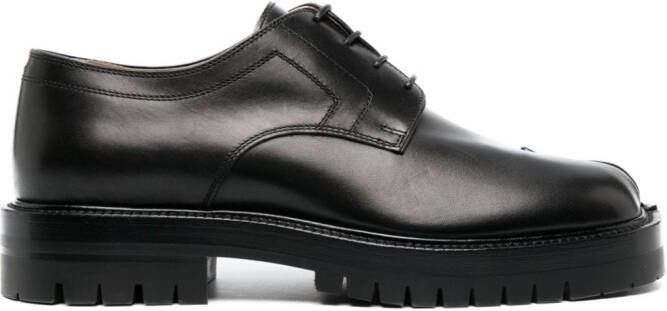 Maison Margiela Tabi derby veterschoenen Zwart