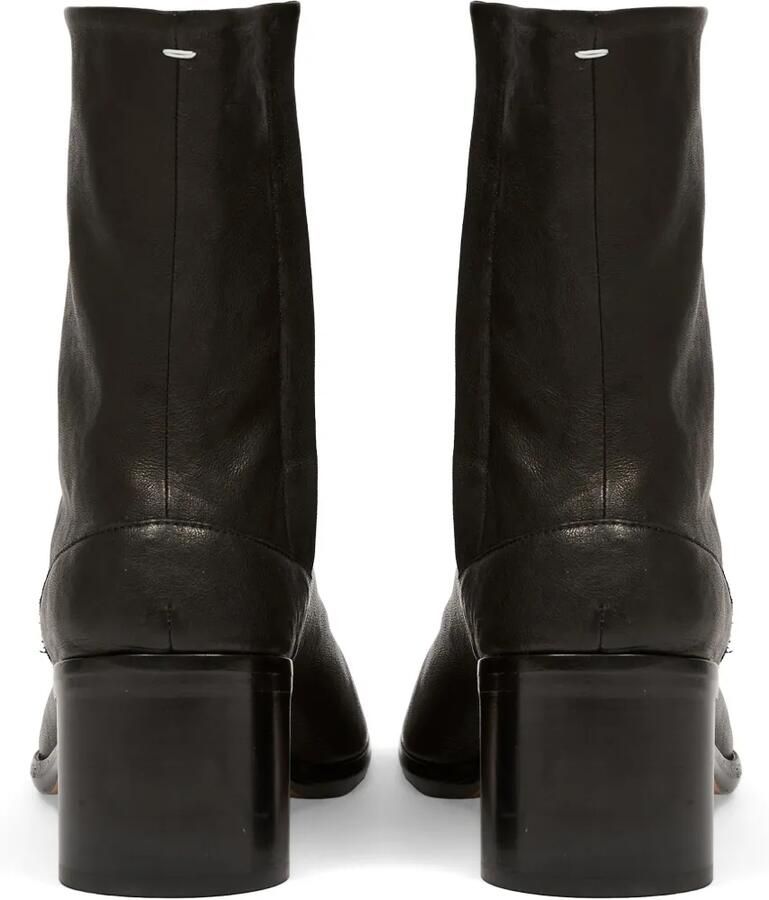 Maison Margiela Tabi leren enkellaarzen Zwart - Foto 3
