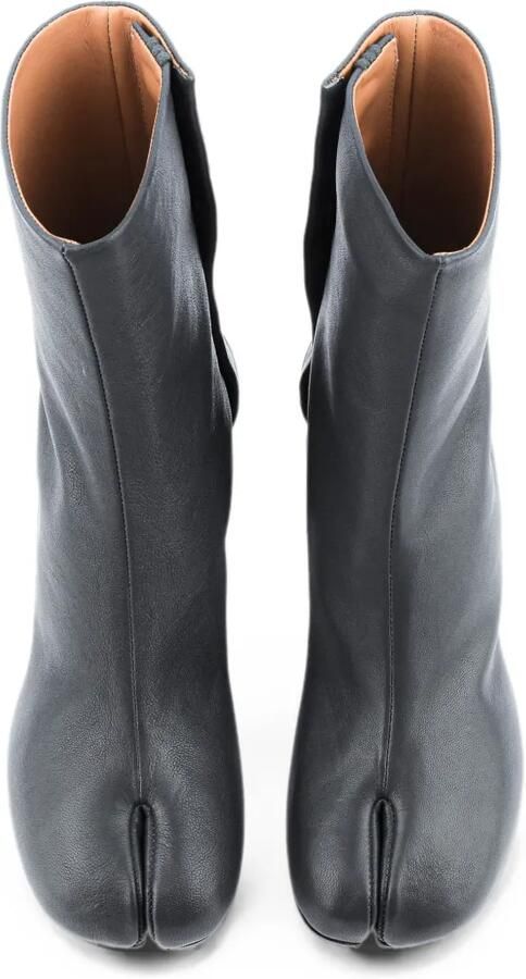 Maison Margiela Tabi leren enkellaarzen Zwart - Foto 5
