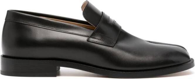 Maison Margiela Tabi leren loafers Zwart