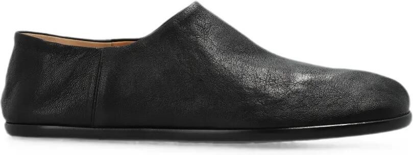 Maison Margiela Tabi leren loafers Zwart