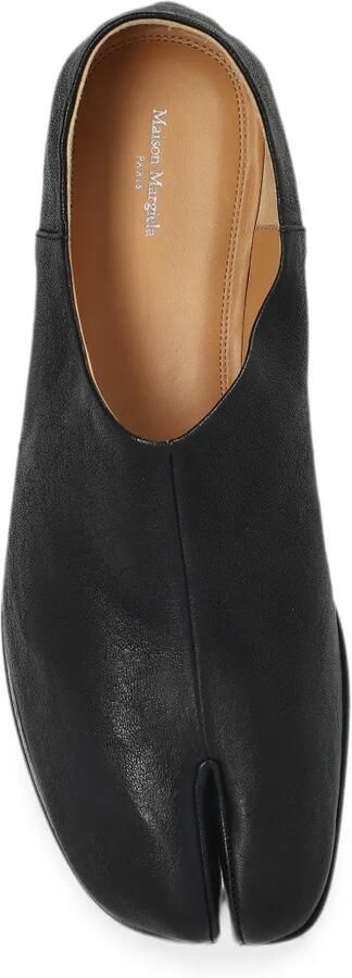 Maison Margiela Tabi leren loafers Zwart - Foto 3