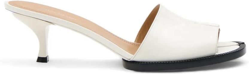 Maison Margiela Tabi leren sandalen Wit