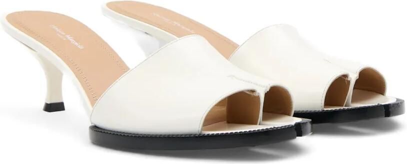Maison Margiela Tabi leren sandalen Wit - Foto 5