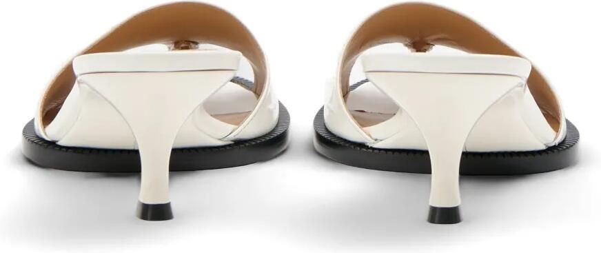 Maison Margiela Tabi leren sandalen Wit - Foto 4
