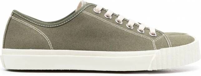Maison Margiela Tabi low-top sneakers Groen