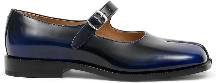 Maison Margiela Tabi Mary Jane leren loafers Blauw