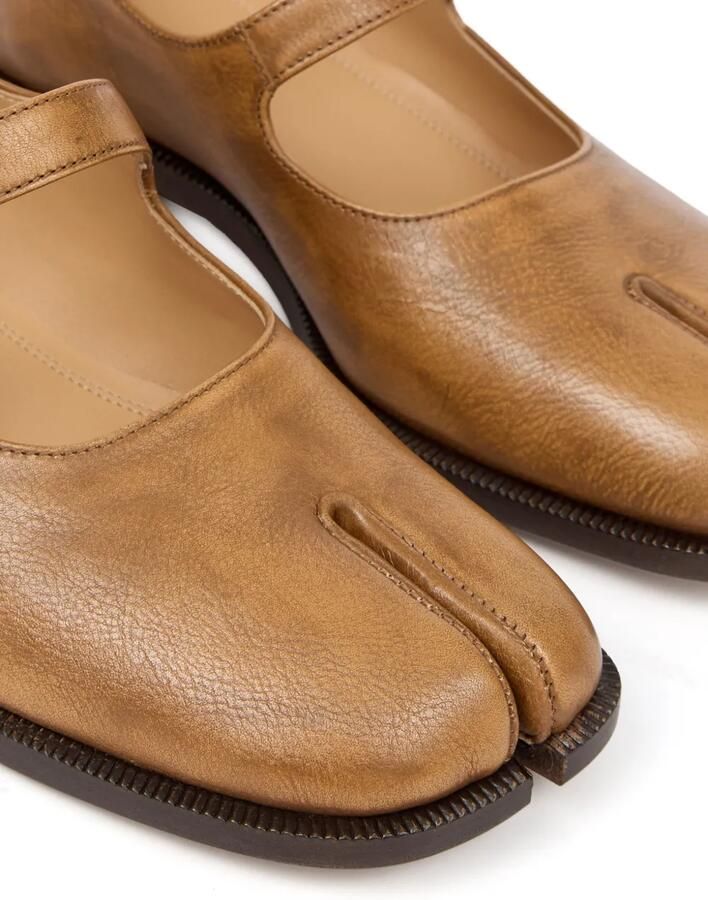 Maison Margiela Tabi Mary Jane loafers Beige - Foto 2