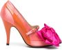 Maison Margiela Tabi Monster pumps met strik Roze - Thumbnail 1