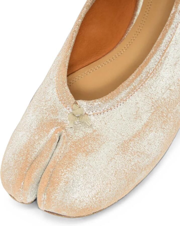 Maison Margiela Tabi New ballerina's Zilver - Foto 2