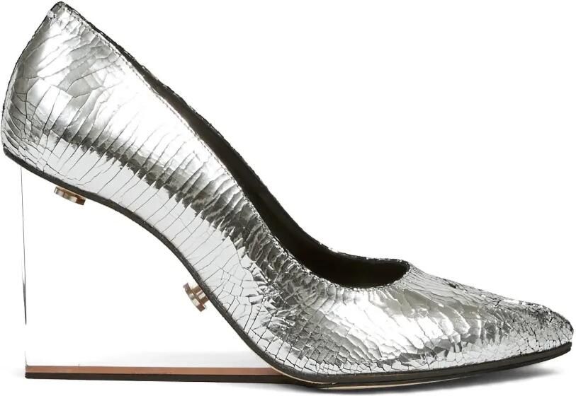 Maison Margiela Tabi pumps met puntige neus Grijs