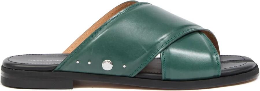 Maison Margiela Tabi sandalen met gekruiste bandjes Groen