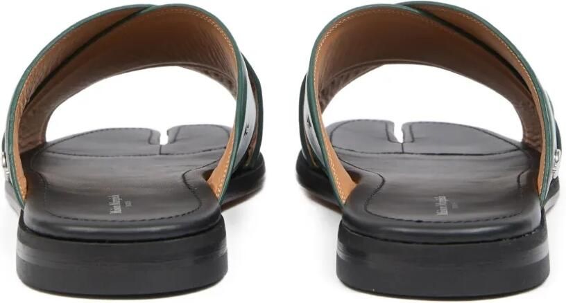 Maison Margiela Tabi sandalen met gekruiste bandjes Groen - Foto 4