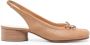 Maison Margiela Tabi 40mm slingback pumps Beige - Thumbnail 1