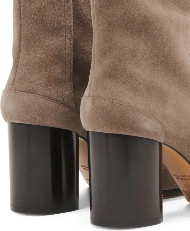 Maison Margiela Tabi suède enkellaarzen Grijs - Foto 2