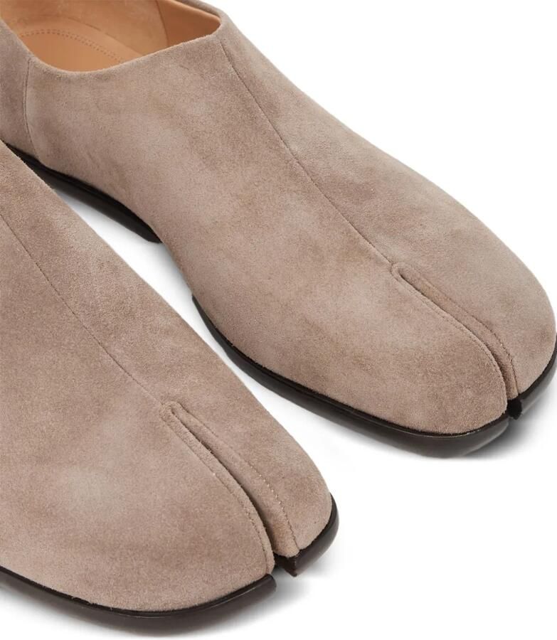 Maison Margiela Tabi suède loafers Beige - Foto 2