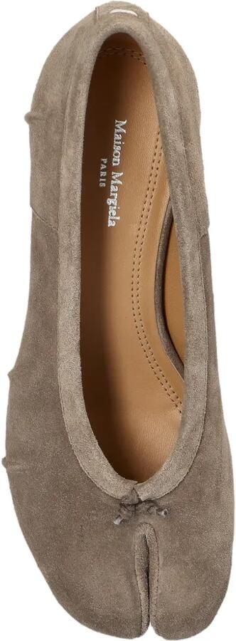 Maison Margiela Tabi suède pumps Beige - Foto 5