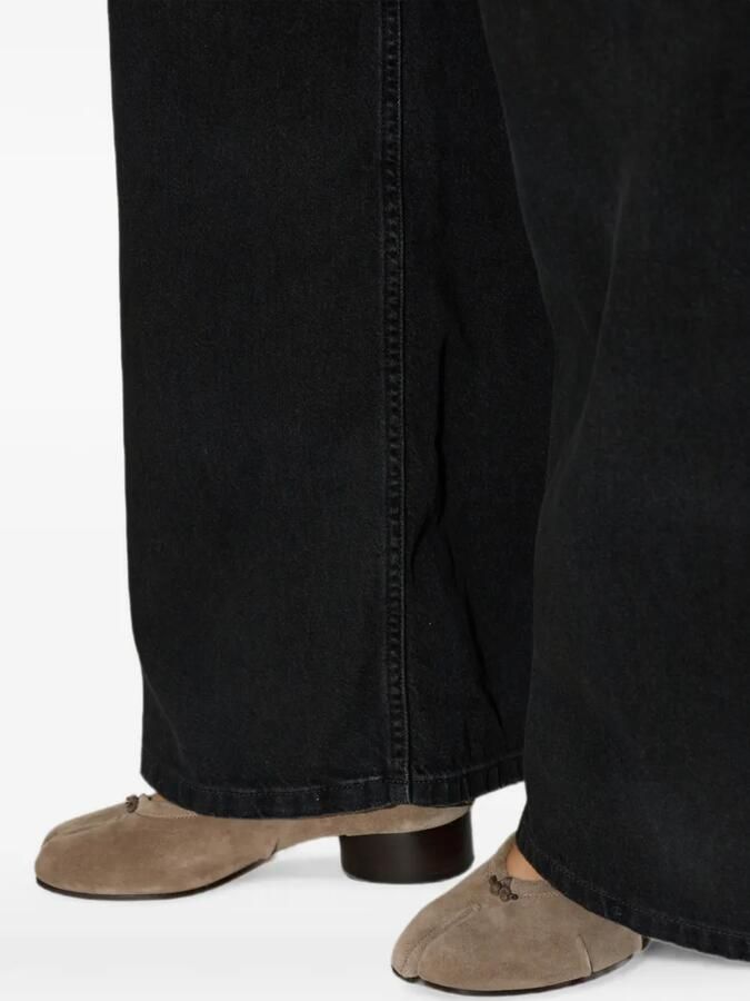 Maison Margiela Tabi suède pumps Beige - Foto 2
