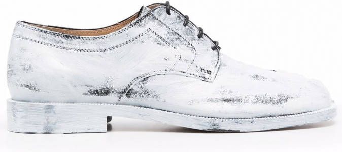 Maison Margiela Tabi Bianchetto leren brogues Wit