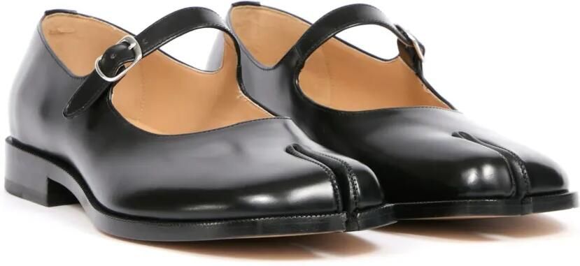 Maison Margiela Taby Mary-Jane leren loafers Zwart - Foto 5