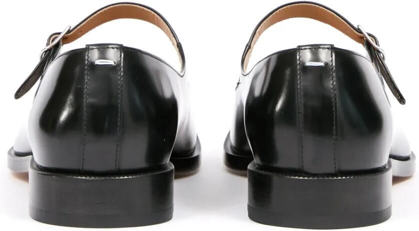 Maison Margiela Taby Mary-Jane leren loafers Zwart - Foto 4