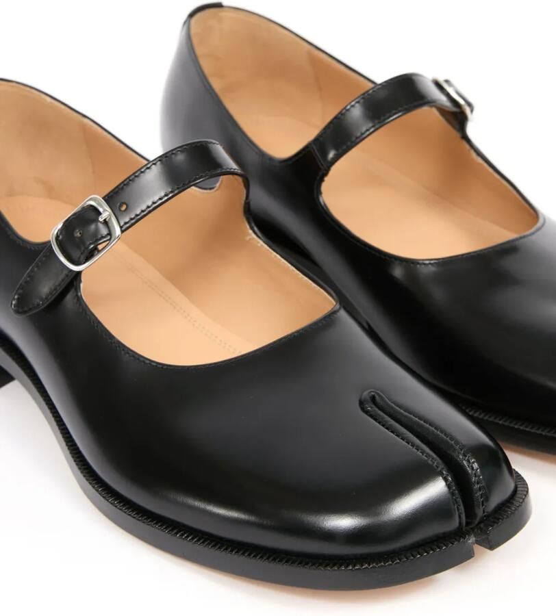 Maison Margiela Taby Mary-Jane leren loafers Zwart - Foto 2