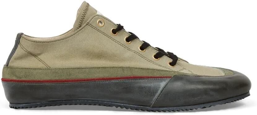 Maison Margiela Traveller canvas sneakers Groen