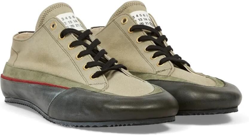 Maison Margiela Traveller canvas sneakers Groen - Foto 5