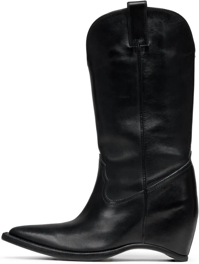 Maison Margiela Western laarzen zonder hak Zwart