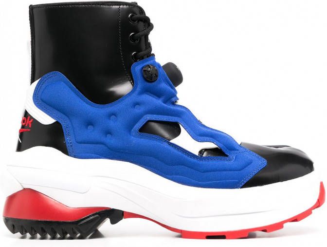 Maison Margiela x Reebok Tabi Instapump Fury Sneakers Zwart