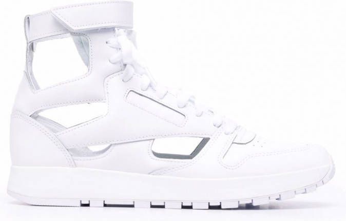 Maison Margiela Tabi high-top sneakers Wit