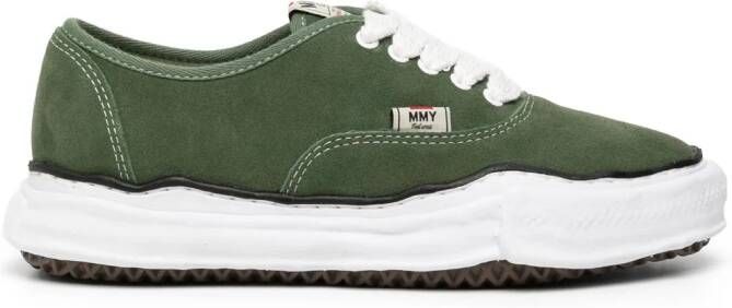 Maison MIHARA YASUHIRO Baker low-top sneakers Groen