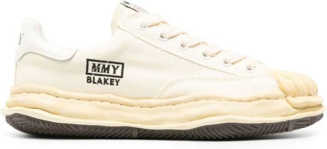 Maison MIHARA YASUHIRO Blakey canvas sneakers Beige