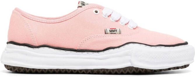 Maison Mihara Yasuhiro Blakey OG Sole low-top sneakers Roze