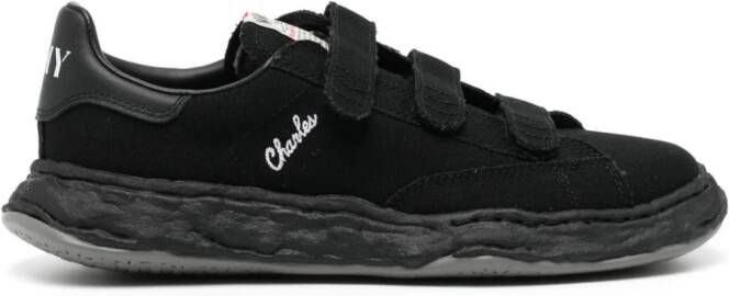 Maison MIHARA YASUHIRO Charles sneakers met klittenband Zwart