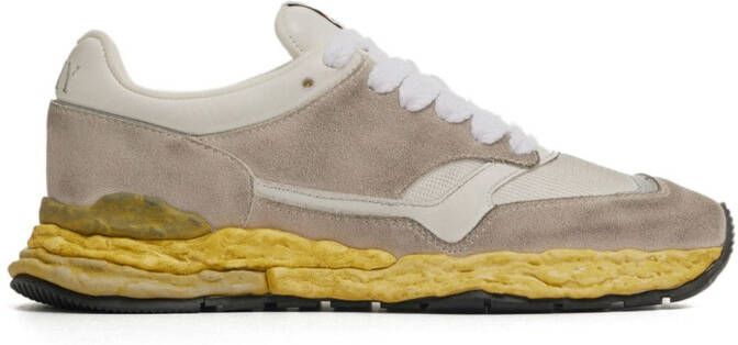 Maison MIHARA YASUHIRO George sneakers met vlakken Wit