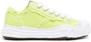 Maison Mihara Yasuhiro Hank low-top sneakers Groen