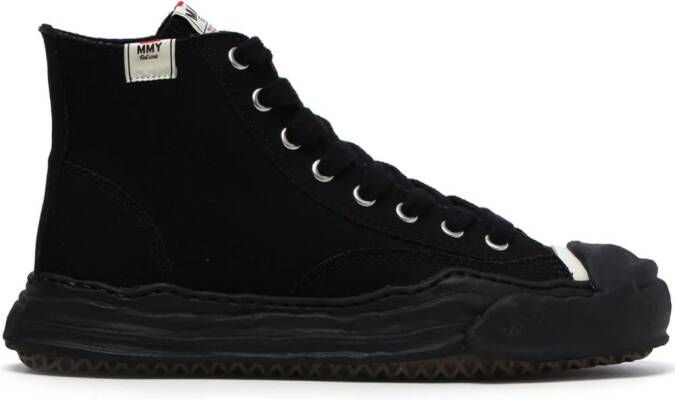 Maison MIHARA YASUHIRO Hank OG Sole canvas sneakers Zwart